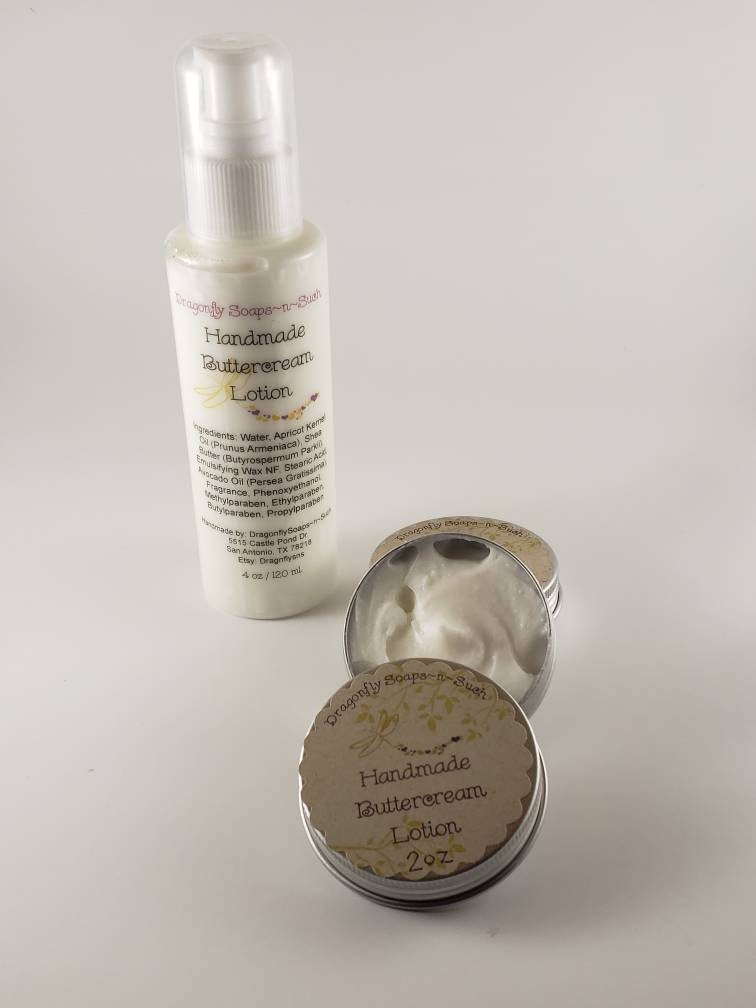 Handmade lotions: gives your skin that luxurious and silky feeling. * Homemade * Lotion Bars