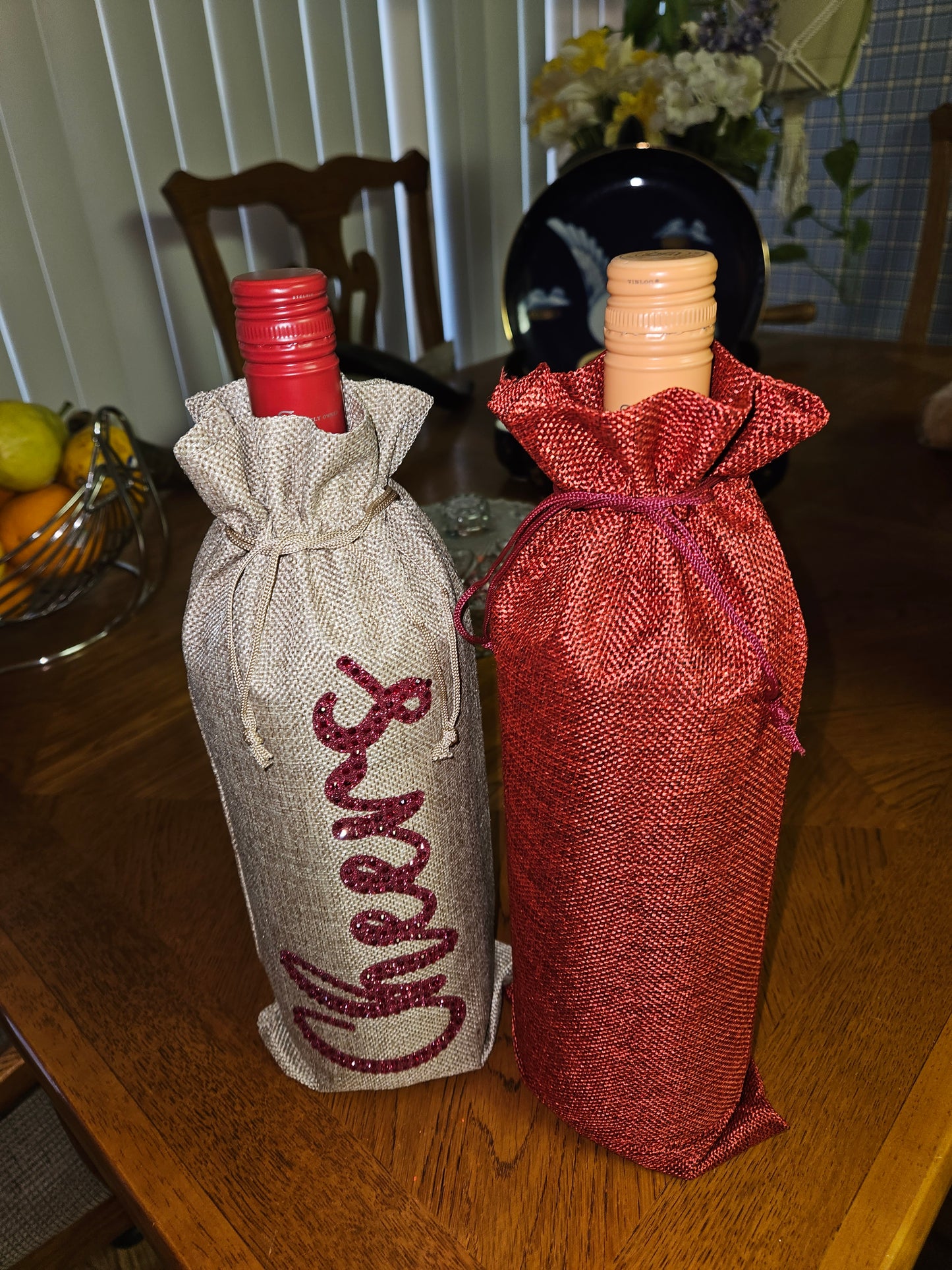 Customizable Wine Bags