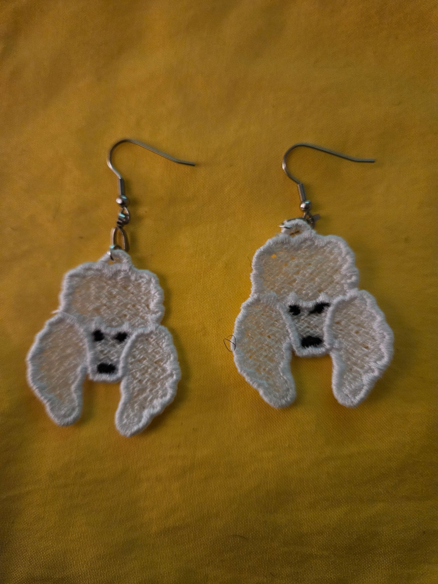 Poodle Earrings