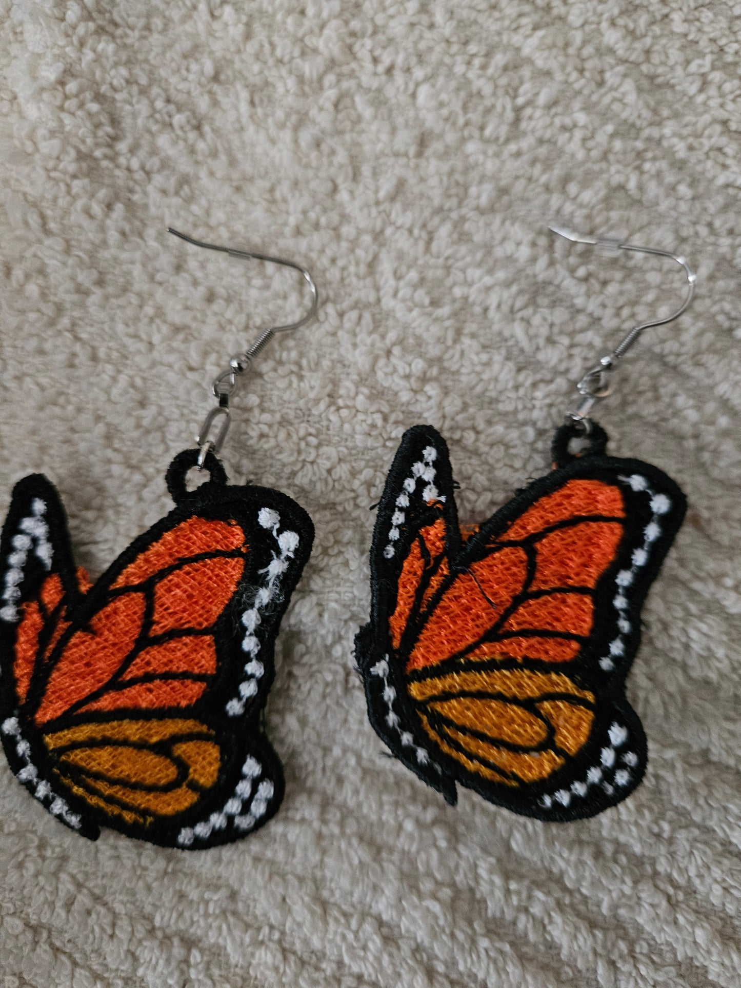 Monarch Butterfly Earrings