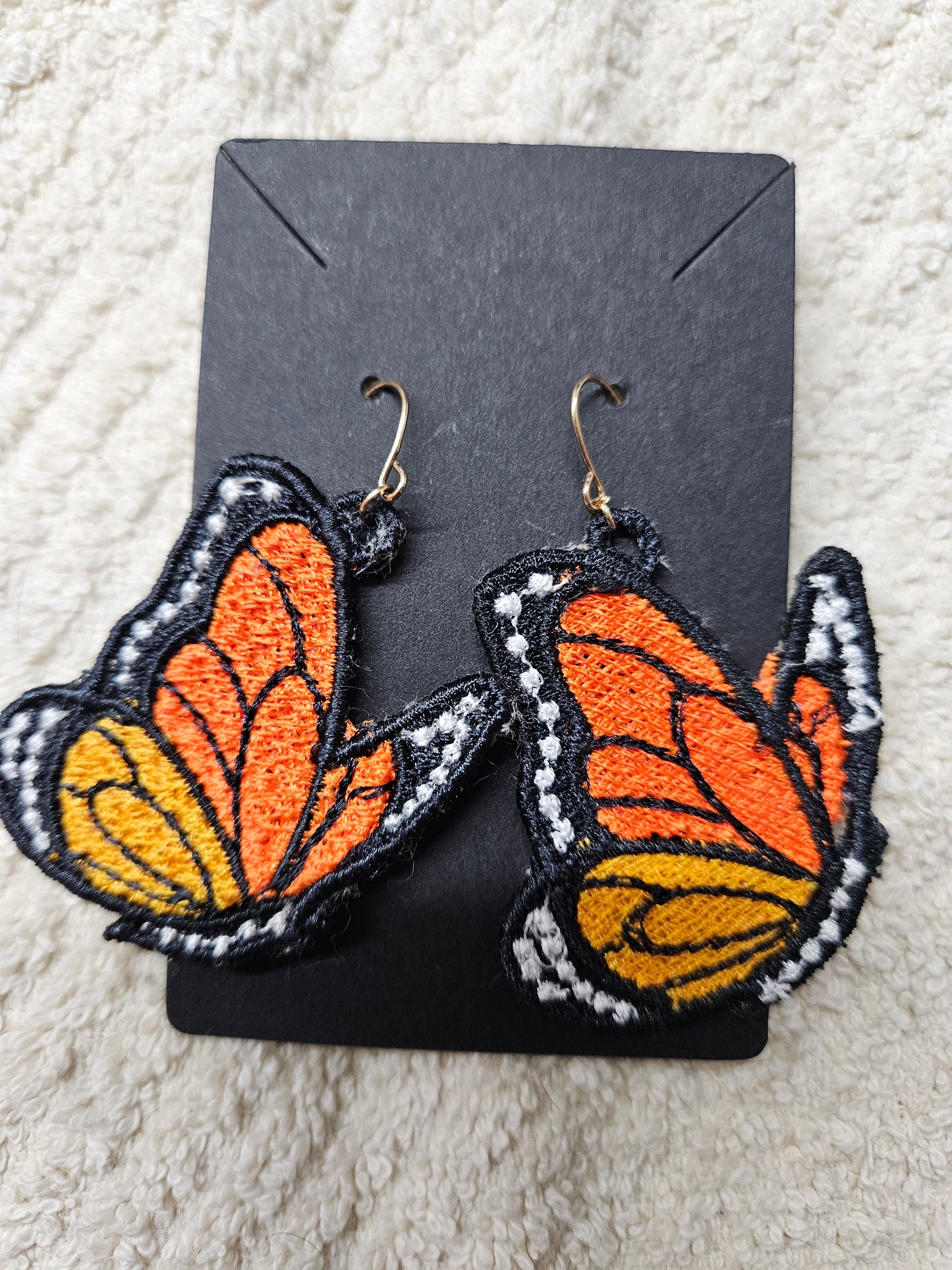 Monarch Butterfly Earrings