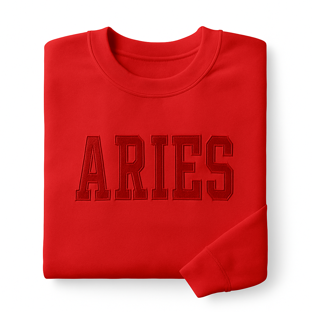 Tone on Tone Zodiac Sweatshirt