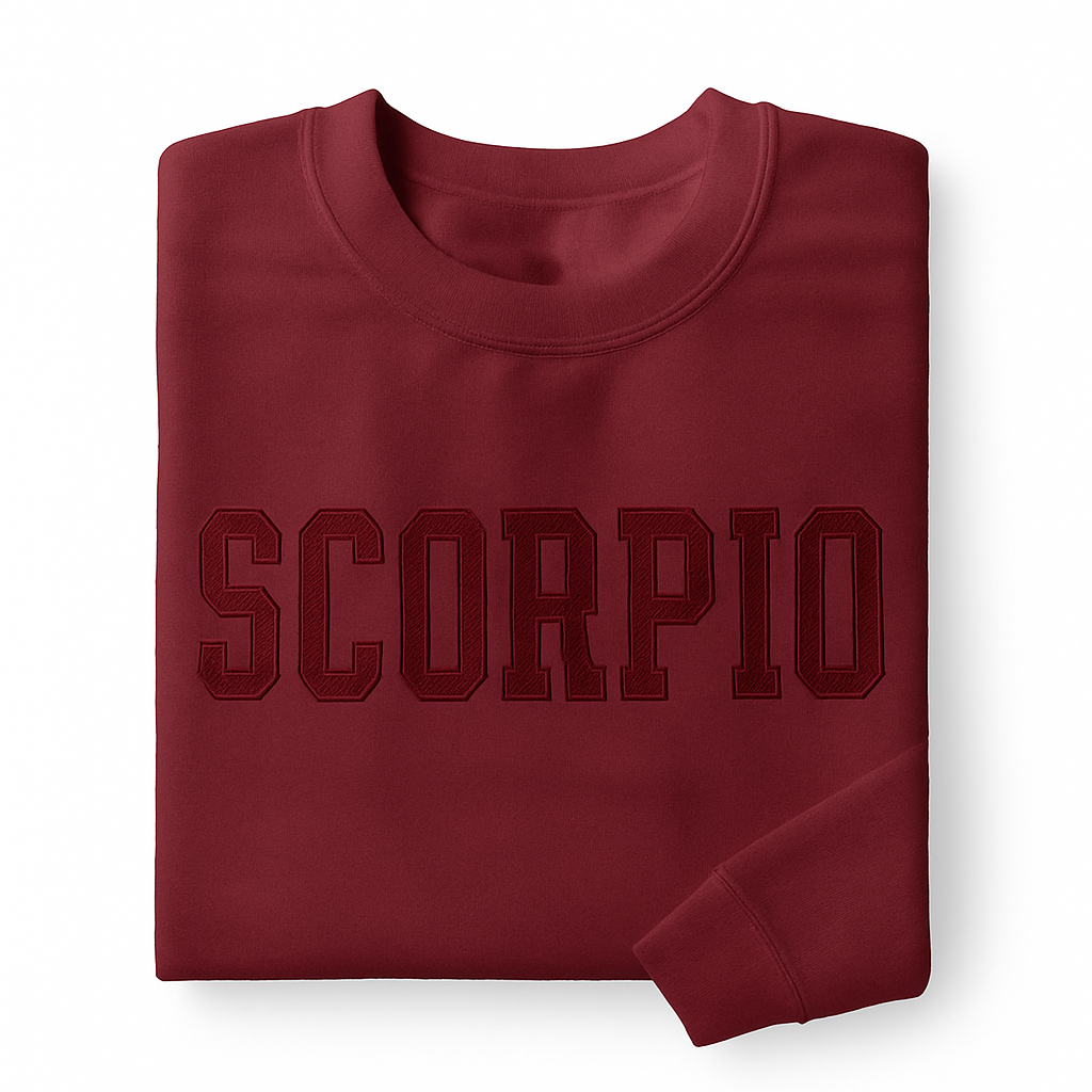 Tone on Tone Zodiac Sweatshirt