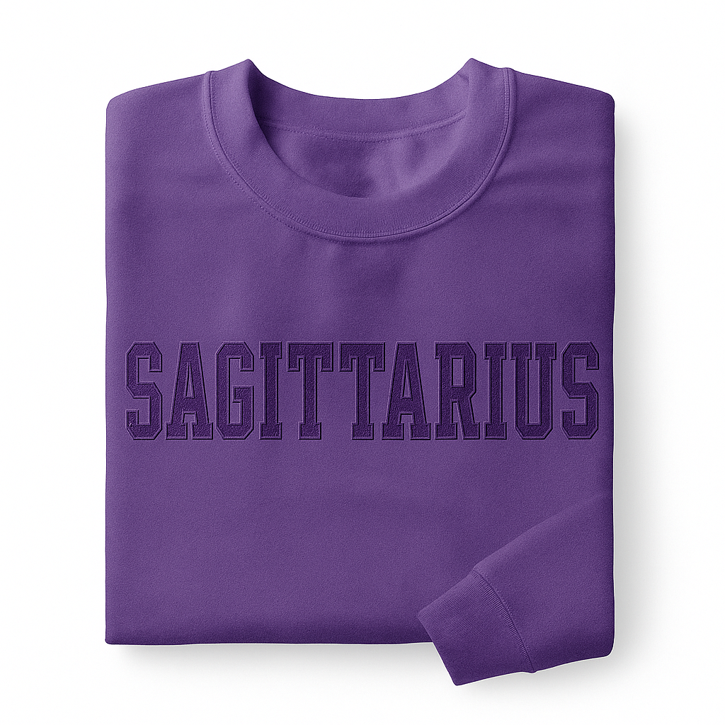 Tone on Tone Zodiac Sweatshirt