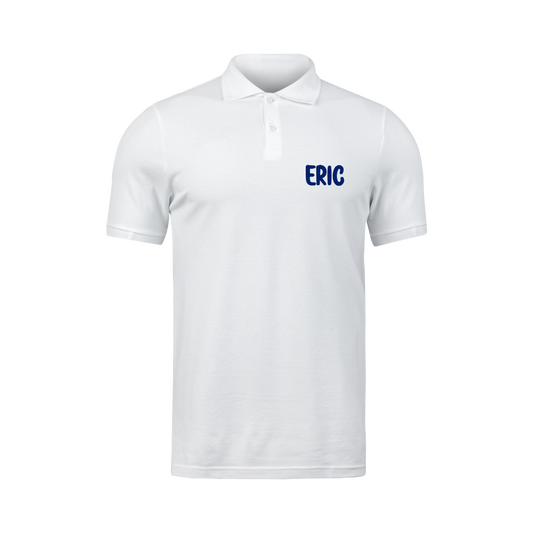 Embroidered Name Polo Shirt